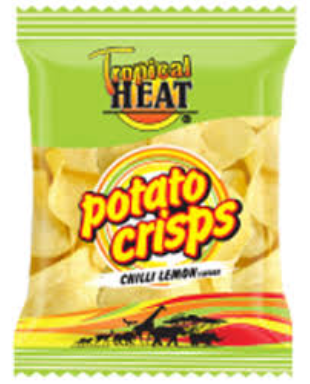 TROPICAL HEAT CHILLI LEMON CRISPS 50G